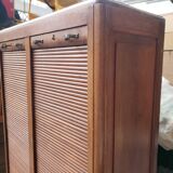 Art Deco period double curtain filing cabinet
