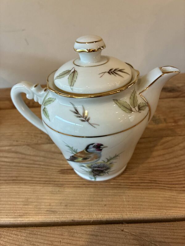 Service à café/thé en porcelaine de Limoges – Chapus Frères – Décor Oi