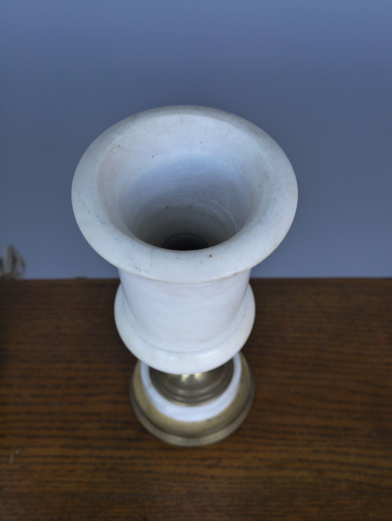 Alabaster table lamps, 1950s, set of 2