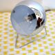 Chrome eyeball lamp