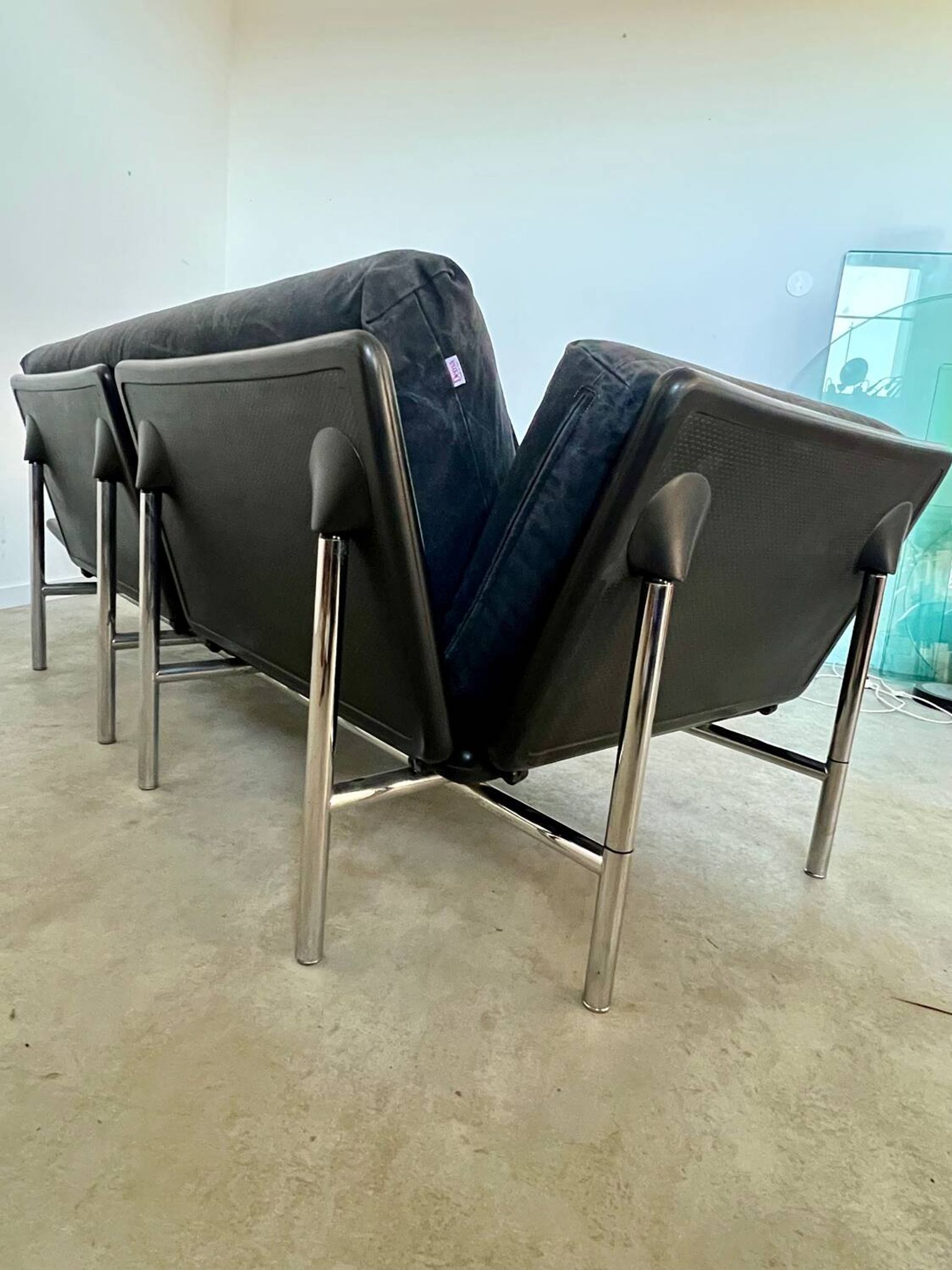 Vintage 2/3 seater sofa "Rataplan" Italian design Roberto Tapinassi for Dema modular