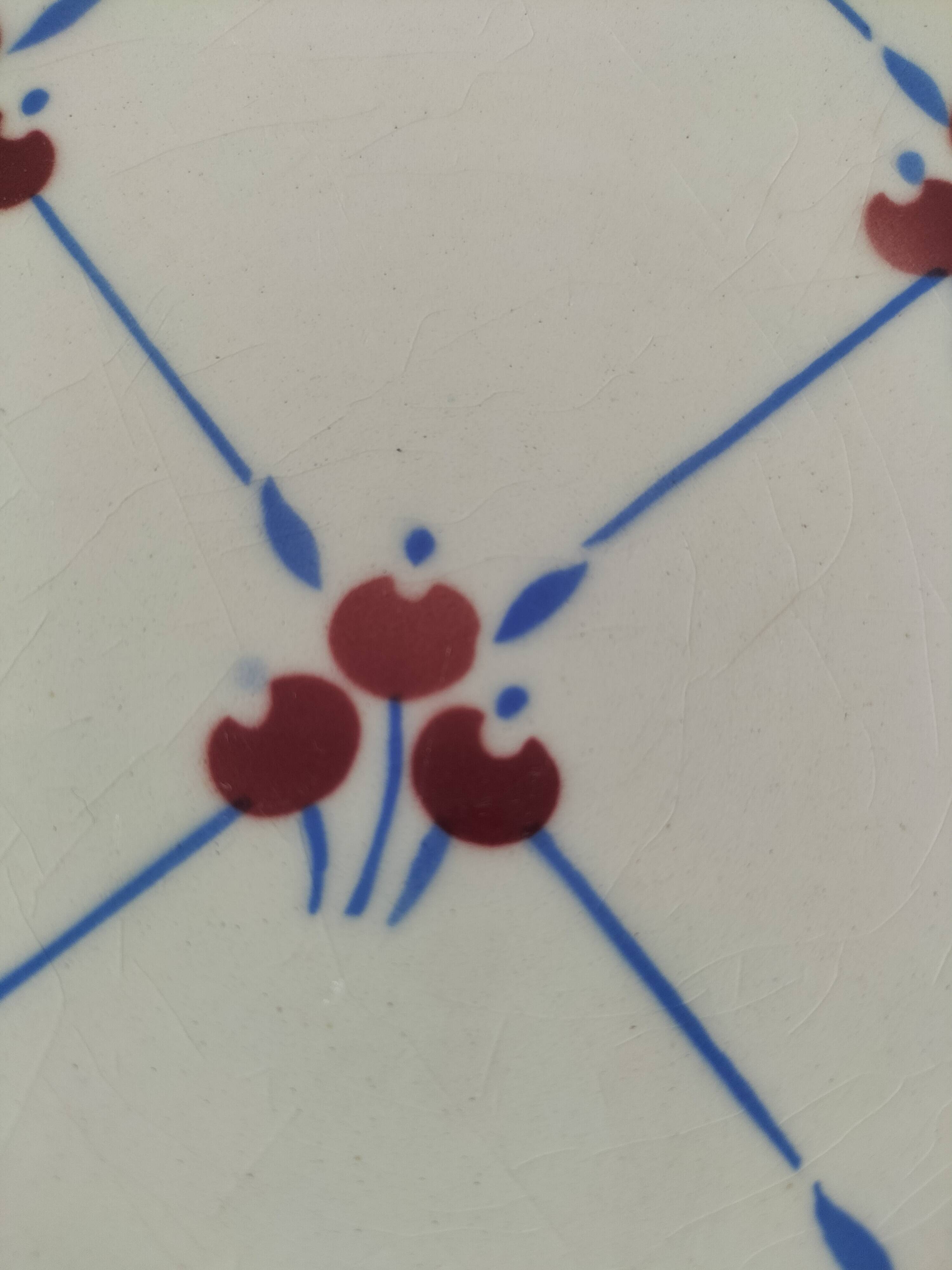 Vintage Badonviller Fénal Normandy model dish