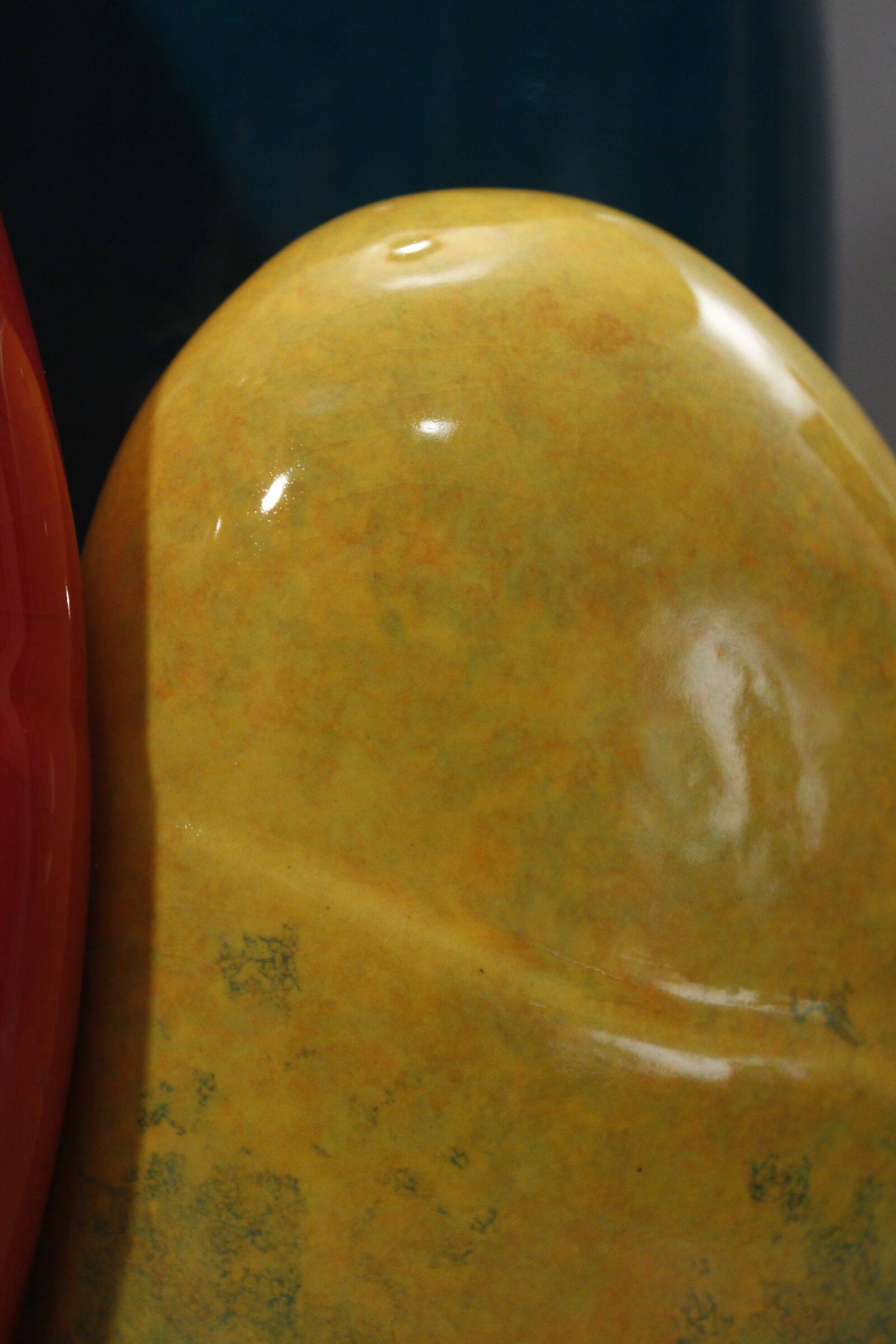 François Chatain Large menhir lamp vintage post-modern design 1990s