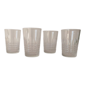 Cut crystal baccarat liquor cup