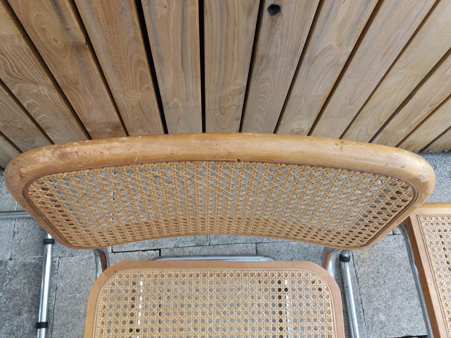 Set of 3 chairs B32 by Marcel Breuer