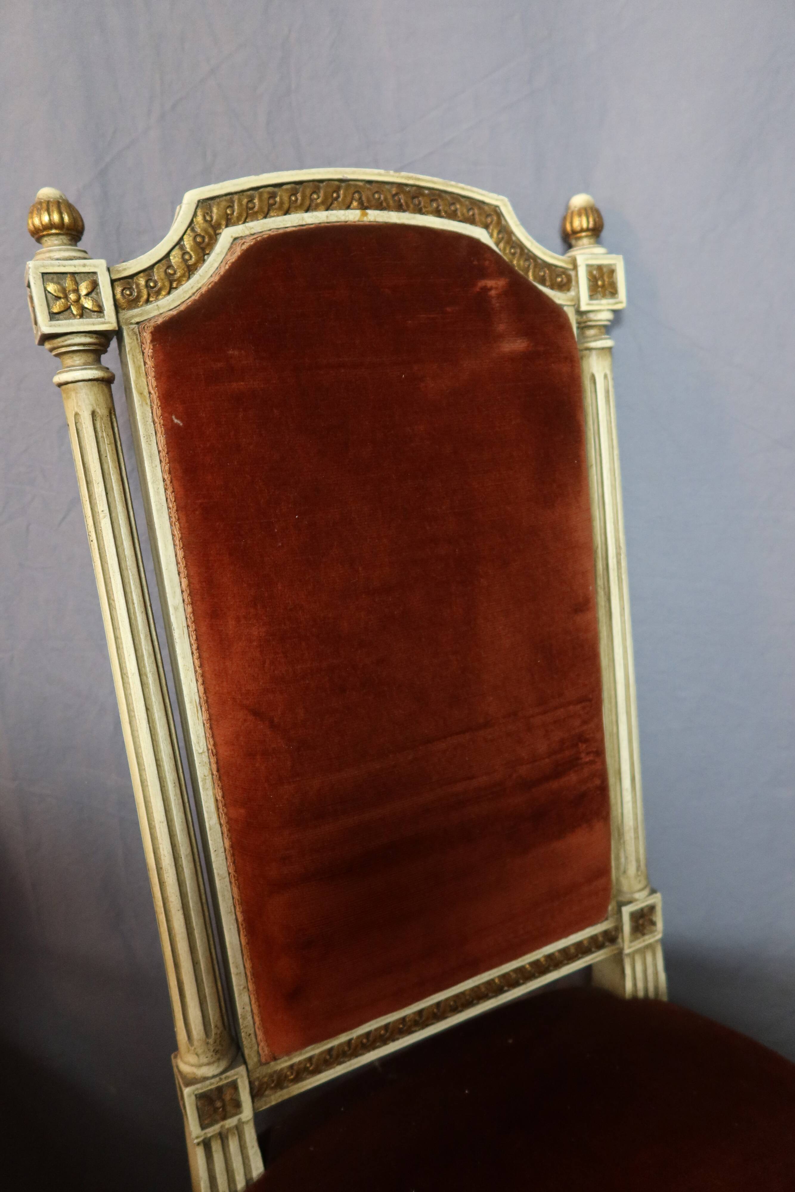 chaises de style directoire