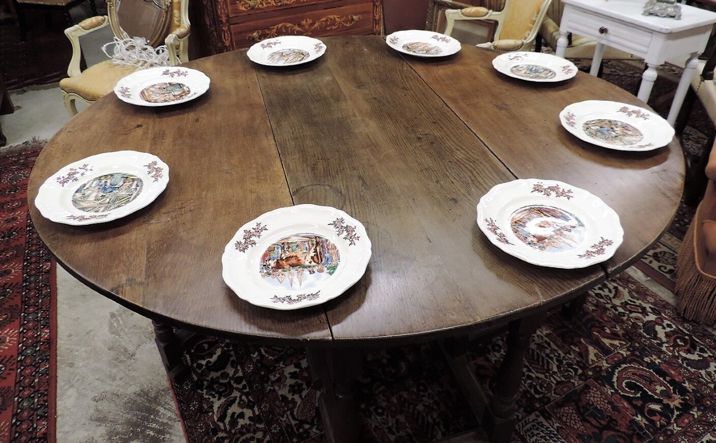 Great England XVIII century oak Gateleg table
