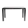 VarSalvarani dining table with chromed steel structure