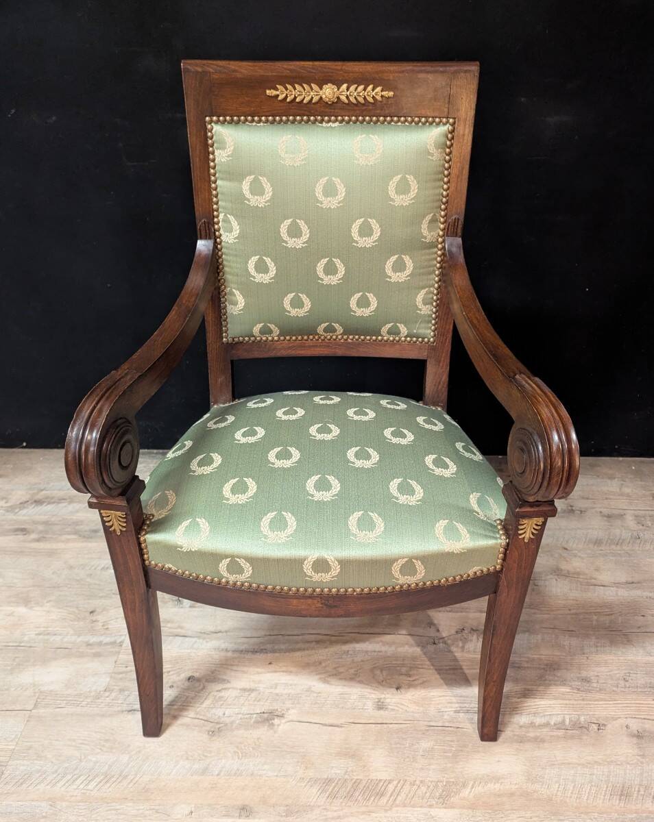 Pair of Empire armchairs