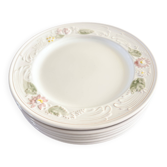Assiettes à dessert "Moulin des Loups"