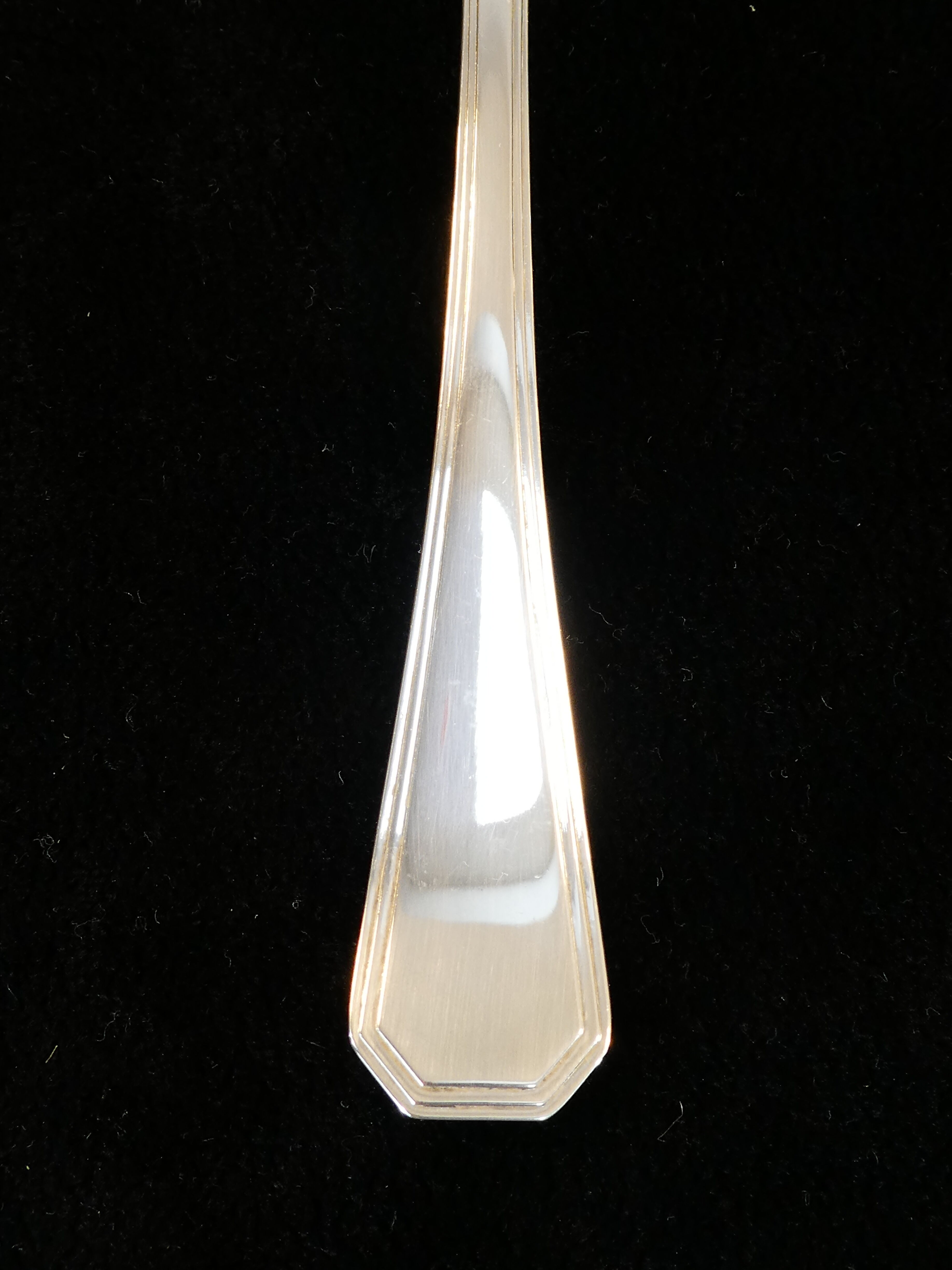 Service cover a poisson Christofle art deco modele america / luc lanel nº2