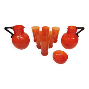 Service à Orangeade - verres