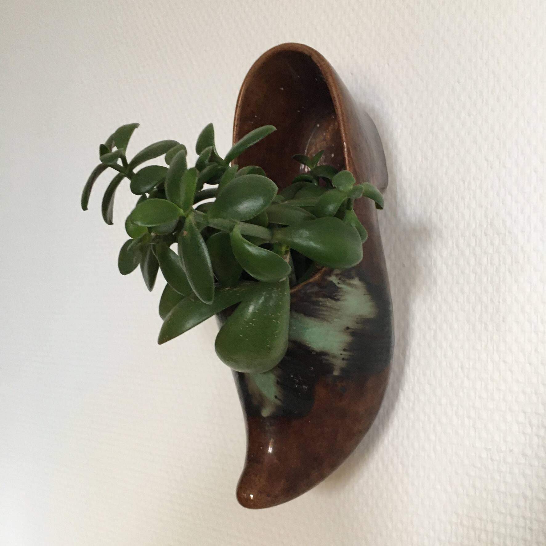 Ceramic wall planter