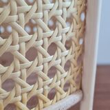 Rattan table lamp and canning