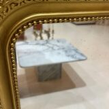 Old louis philippe gold mirror - 87 x 62 cm