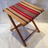 Folding vintage stool