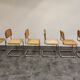 Set of 6 vintage Marcel Breuer Cesca chairs , 1970