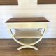 Vintage Style Directoire Console Table / Patinated Centre Table - Legs in