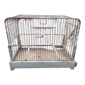Old iron birdcage