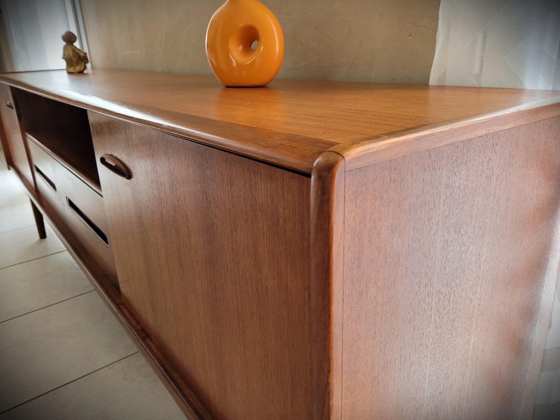 Scandinavian design in teak