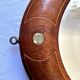 Antique boat mirror in mahogany