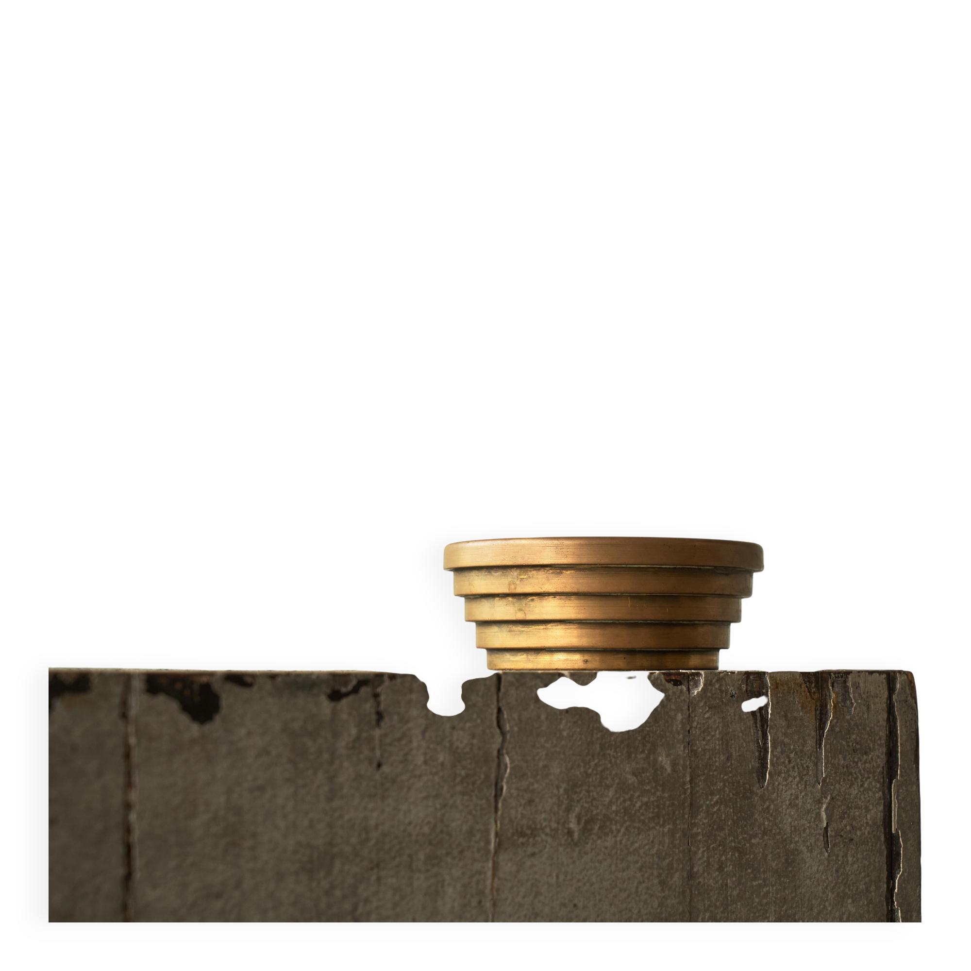 Patinated brass catchall Art Deco early 20th century