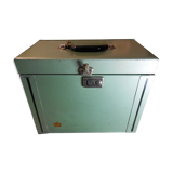 Old metal storage box