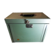 Old metal storage box