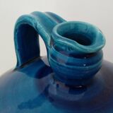 Enamelled jug artisanal pottery