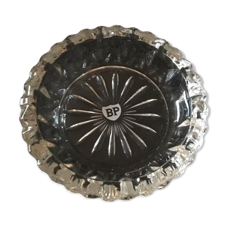 Cendrier cristal BP vintage