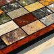 Marble specimen table vintage