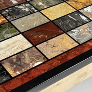 Marble specimen table vintage