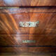 Commode empire avec bronze