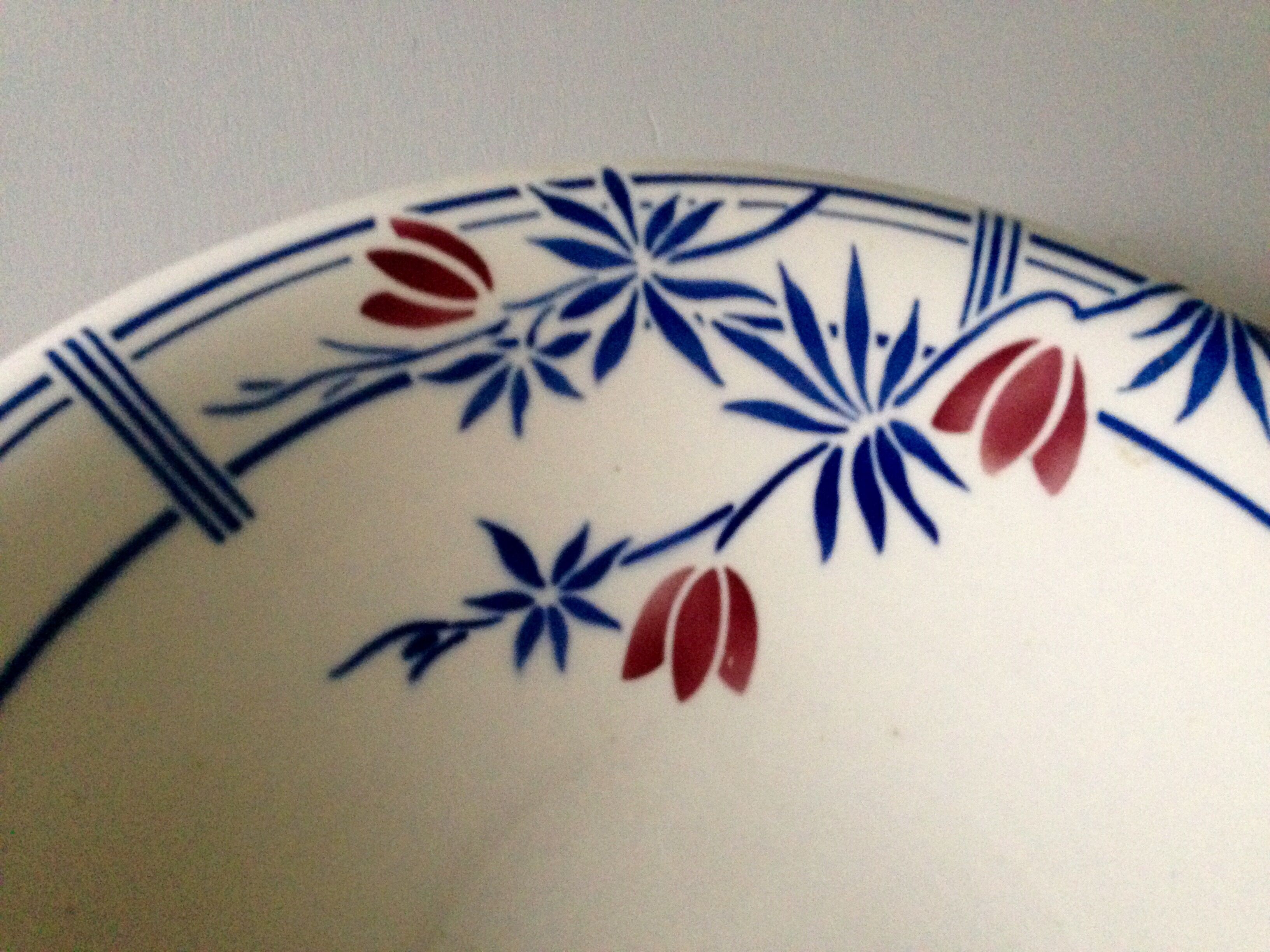 Dishes Badonviller Fenal circa 1900