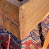 Flat desk double-sided period mahogany executive board 19th century
