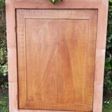 Porte placard cadre 121x97cm boiserie ancienne panneautée moulurée