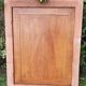 Cupboard door frame 121x97cm old wood paneled molded