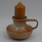 Vintage Montgolfier sandstone candle holder