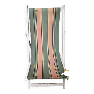 Chaise longue transat années 60