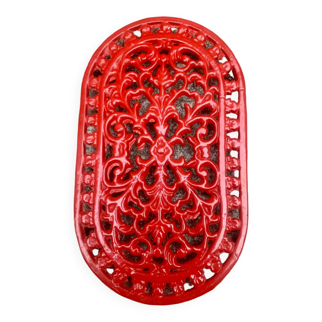 Dessous de plat rond en fonte noire Decotec – Hello Broc