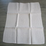 12 large old damask towels, monogrammed:60x50cm