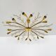 Large Austrian Brass Chandelier by Rupert Nikoll