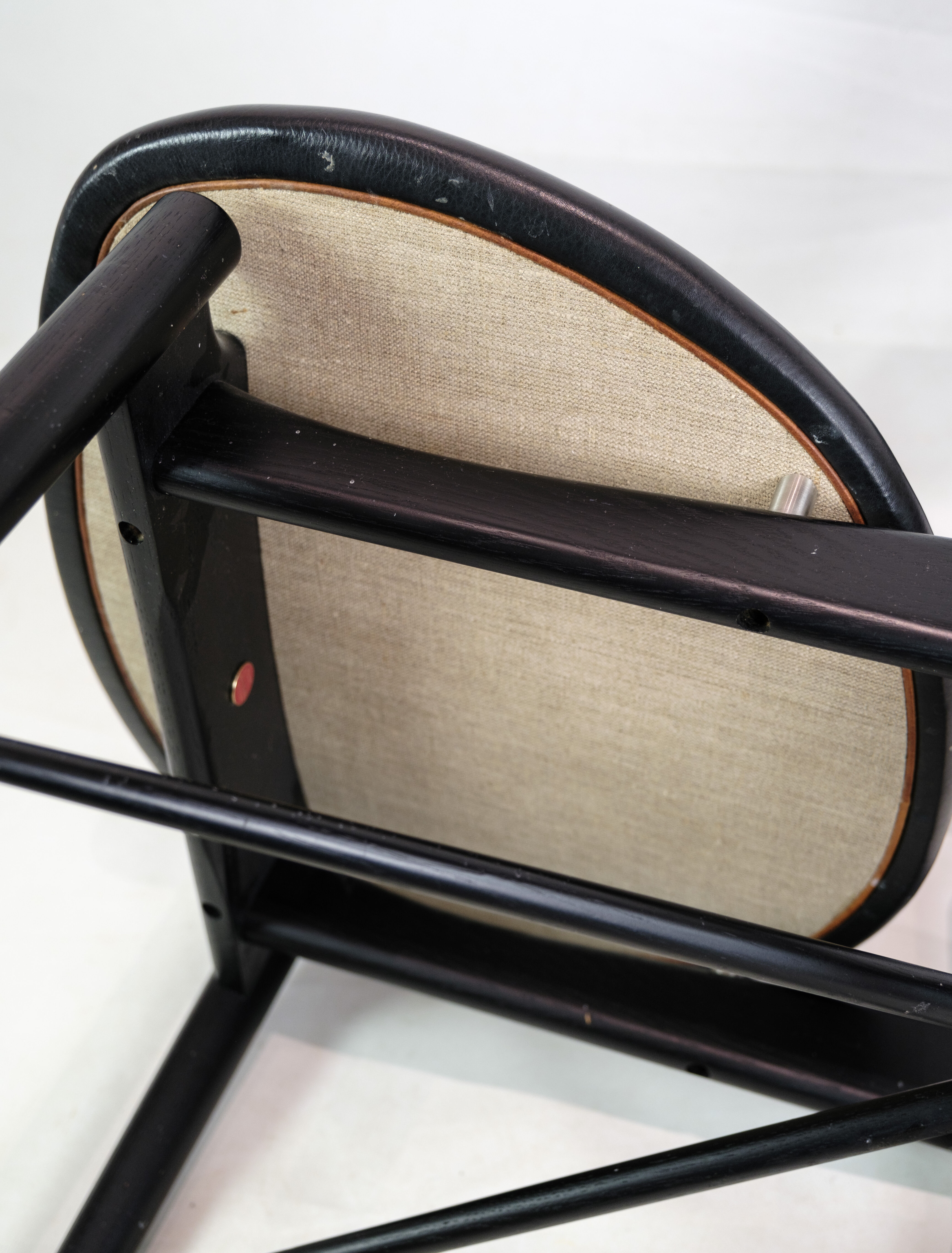 Chair, Finn Juhl, Black painted oak, House of Finn Juhl, model 108