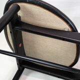 Chair, Finn Juhl, Black painted oak, House of Finn Juhl, model 108