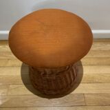 Wicker chest /pouf