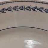 Round dish Terre de fer St Amand