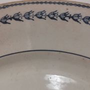 Round dish Terre de fer St Amand