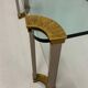 Vintage Bronze And Glass Coffee Table By Peter Ghyczy, Germany 1970’s