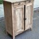 Renovated vintage Parisian buffet in solid wood from the 1940s.