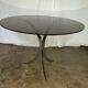 Round table by Boris Tabacoff for Christofle, 1970s.